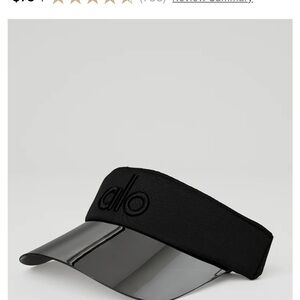 ALO Yoga Black Visor Hat
